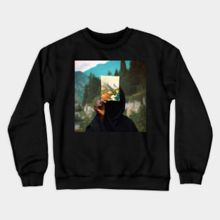 Abstract female Crewneck Sweatshirt